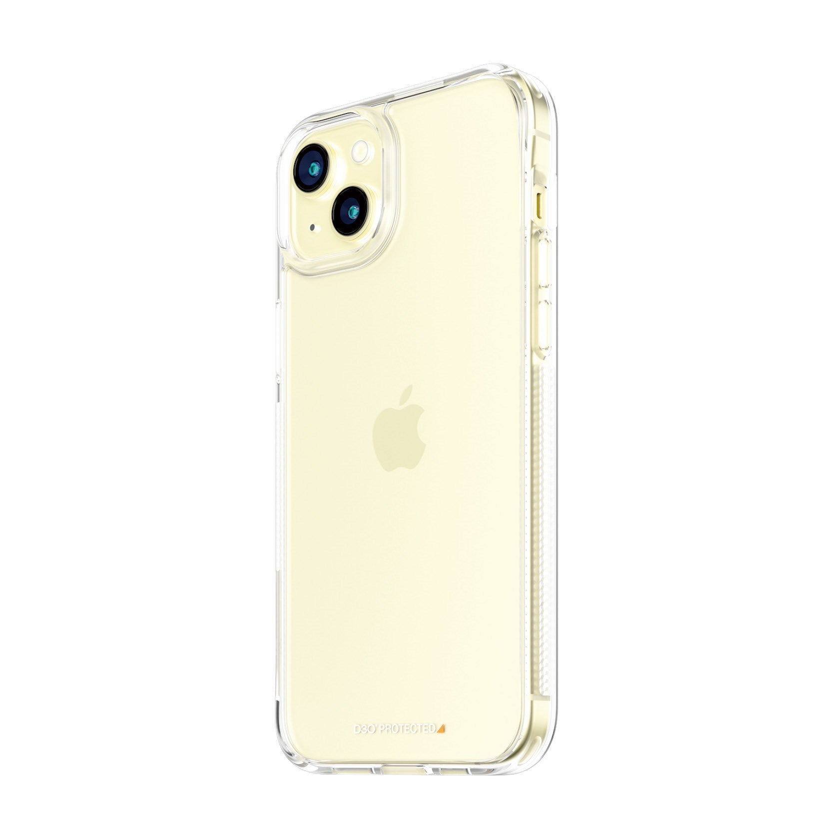 PanzerGlass® HardCase Transparent m. D3O® iPhone 15 Plus
